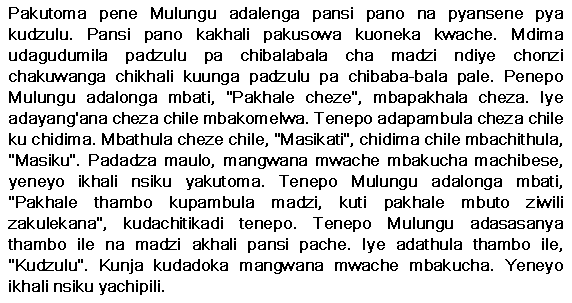 malawi language